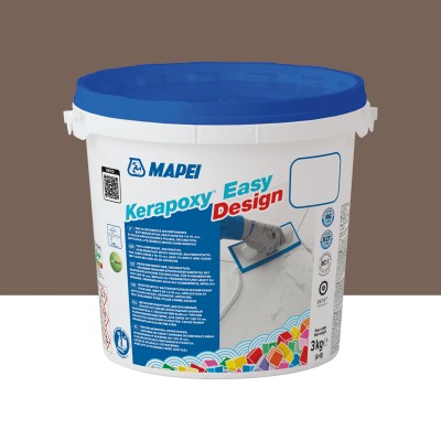 Епоксидний шовний заповнювач (фуга) MAPEI KERAPOXY EASY DESIGN №136, гончарна глина, 3 кг (5KB013603)